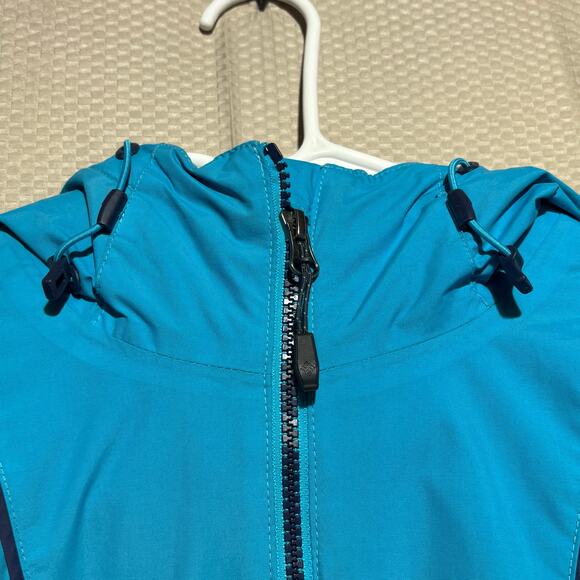 Columbia Thermal Coil Blue Nylon Hooded Jacket Size Medium | Excellent Condition - Picture 5 of 12